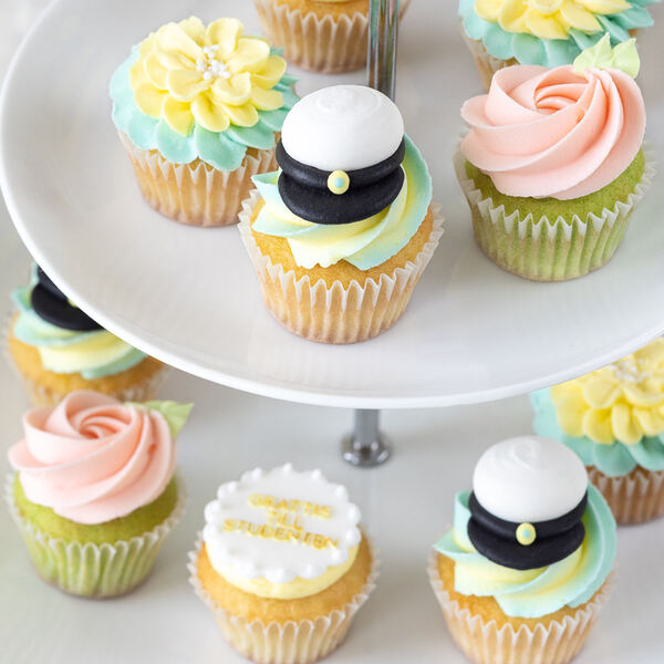 Cupcakes med lyxig dekoration — My Little Cupcake Instagram